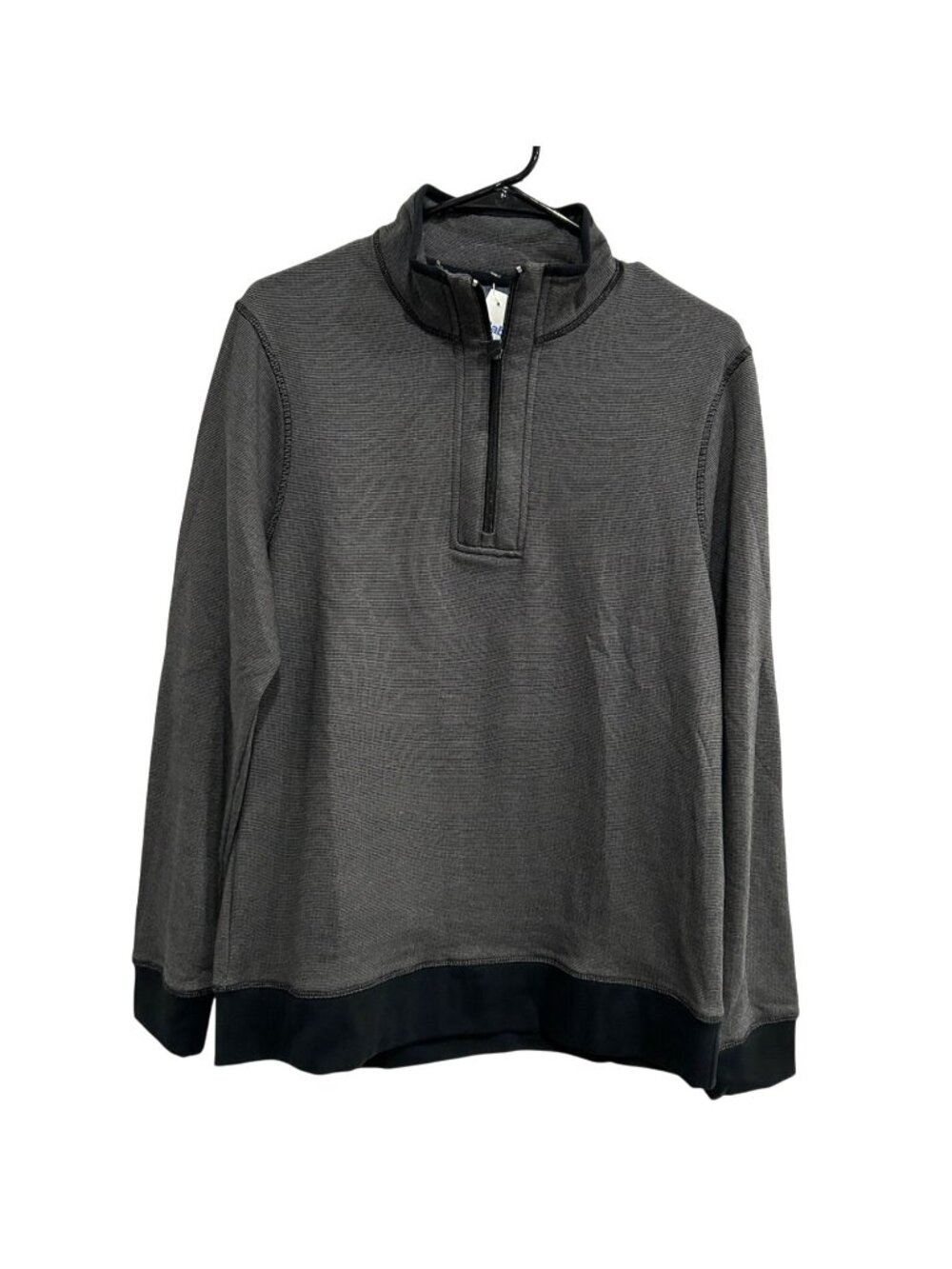 Copper & Oak Small Mens Pullover Half-Zip Sweatshirt Gray Outdoors Gorpcore NEW